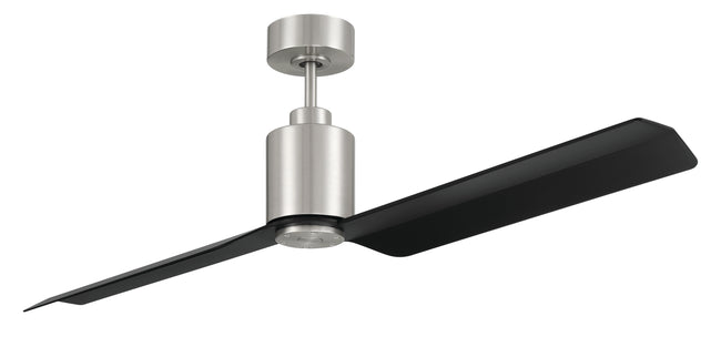 SLK56BNK2 - Sleek 56" 2 Blade Indoor Outdoor Ceiling Fan - Brushed Nickel