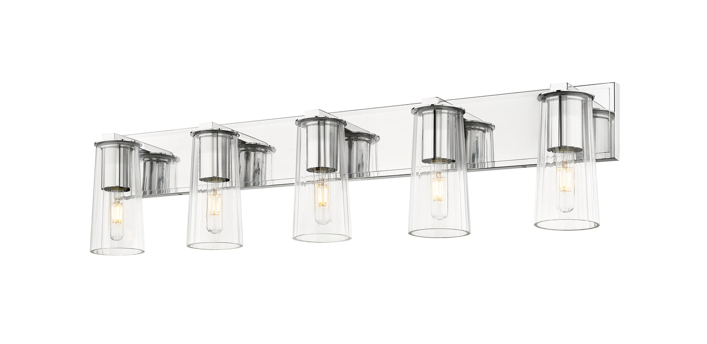 826-5V-CH - Titus 5 Light 40" Vanity - Chrome