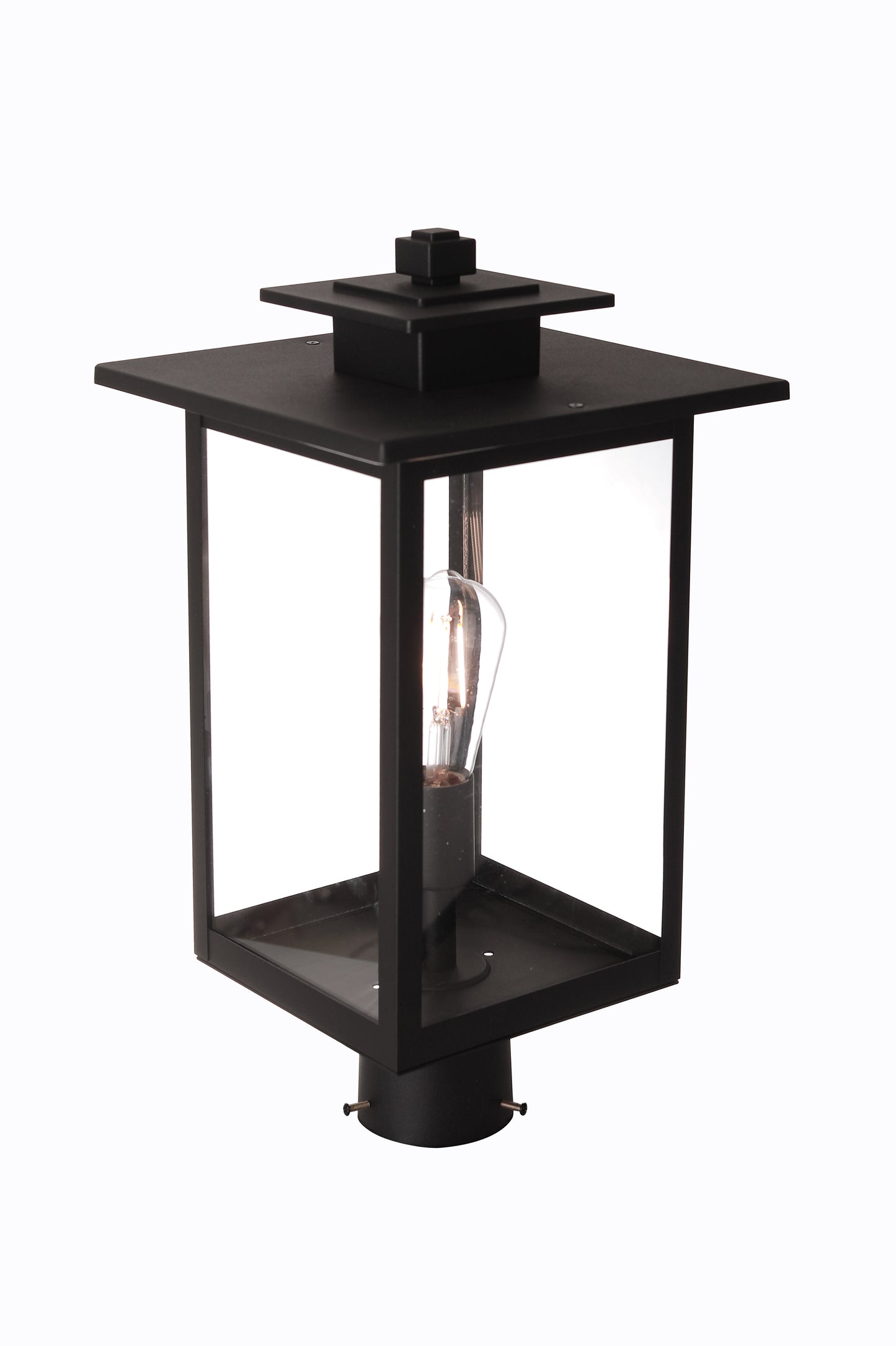 ZA7025-TB - Rock Creek 1 Light 19" High Outdoor Post - Textured Black