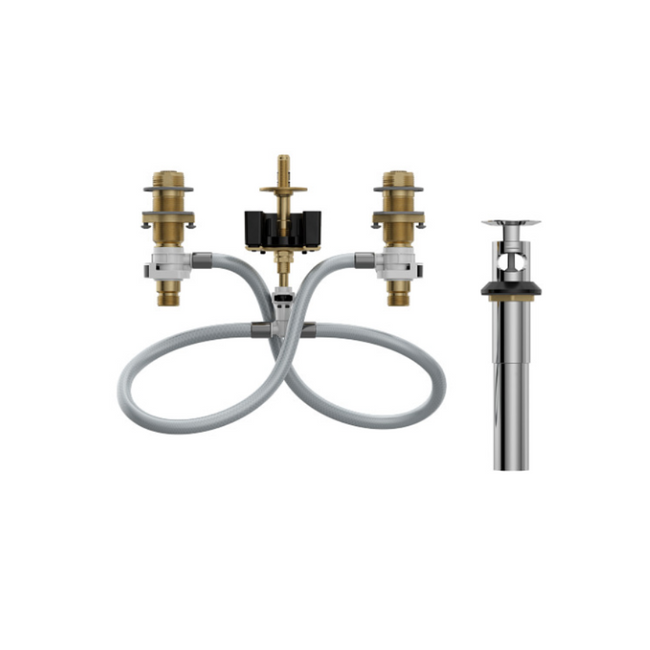 69000 - M-Pact Includes bulk pack widespread valve 8" - 16" center 1/2" IPS connection