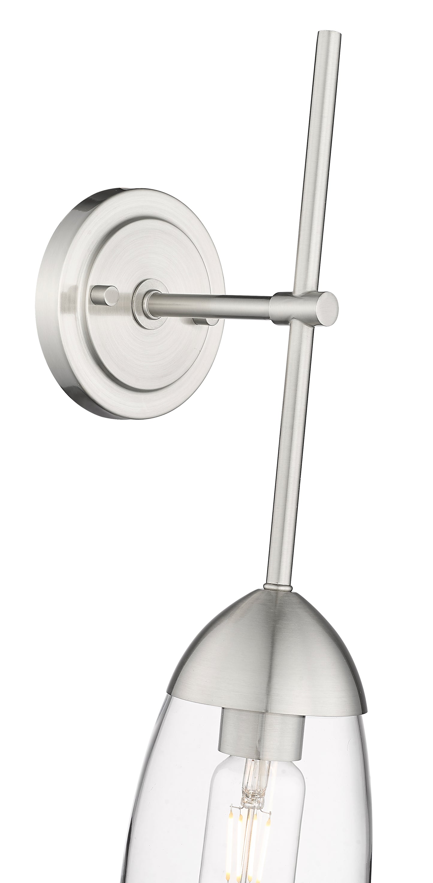 651S-BN - Arden 1 Light Wall 22" Sconce - Brushed Nickel