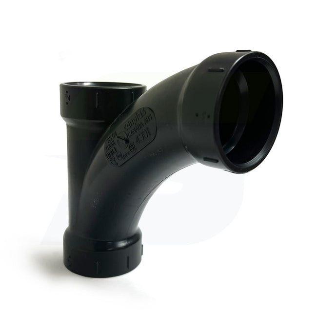 I157050 - 1-1/2" Hub ABS DWV Long Radius Combination Tee-Wye 5812LR