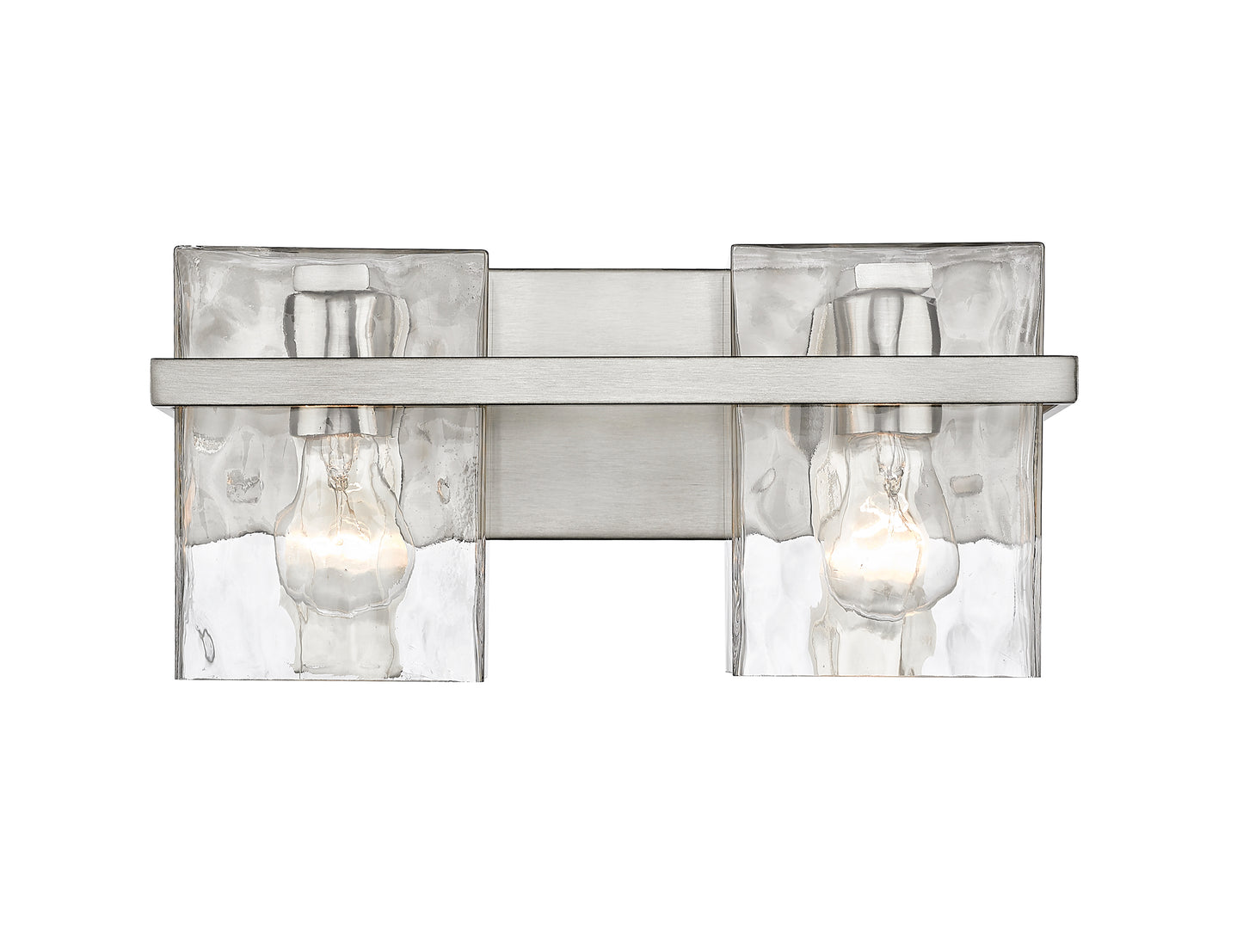 1938-2V-BN - Bennington 2 Light 14" Vanity - Brushed Nickel