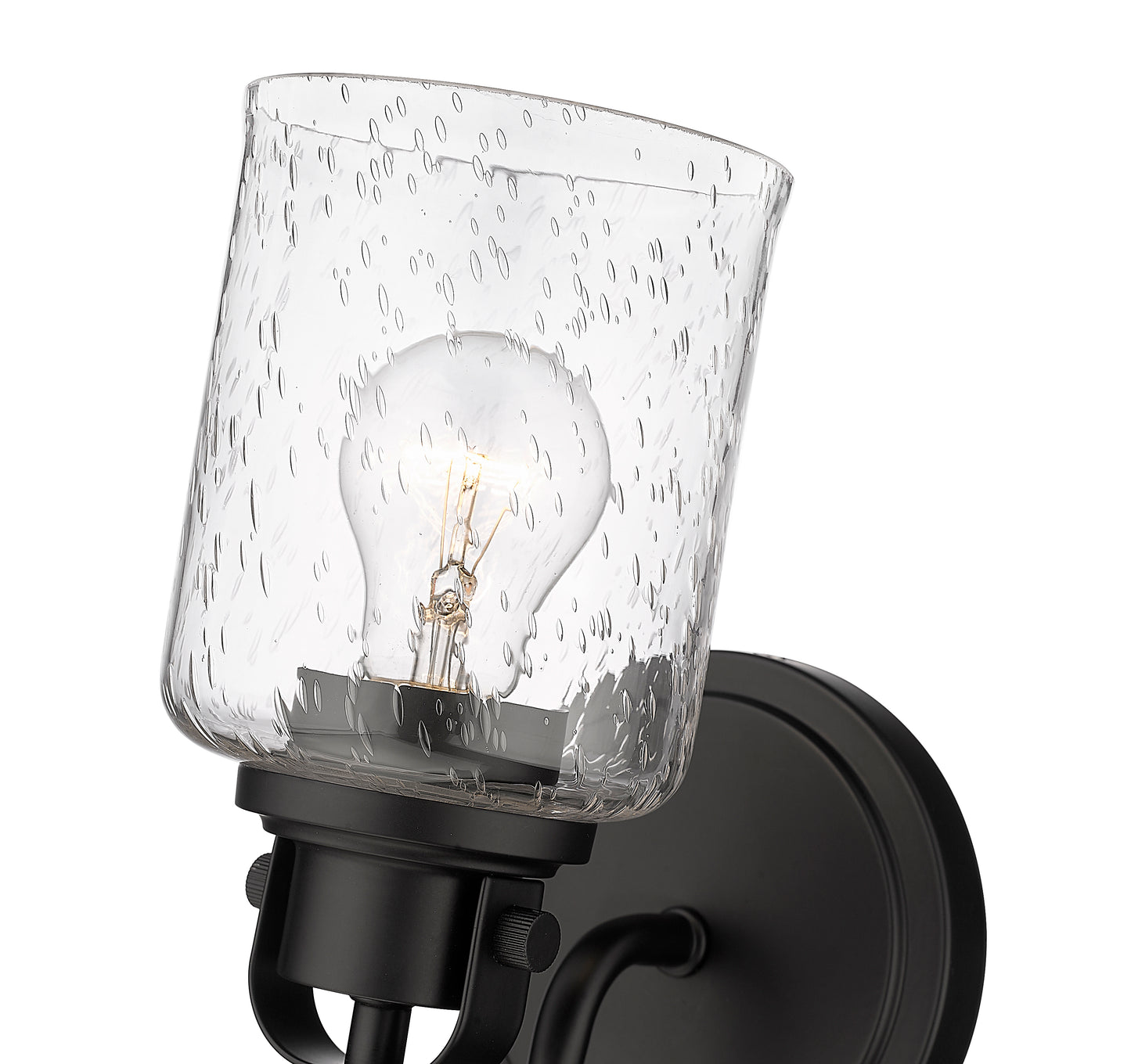 340-1S-MB - Kinsley 1 Light Wall 10" Sconce - Matte Black