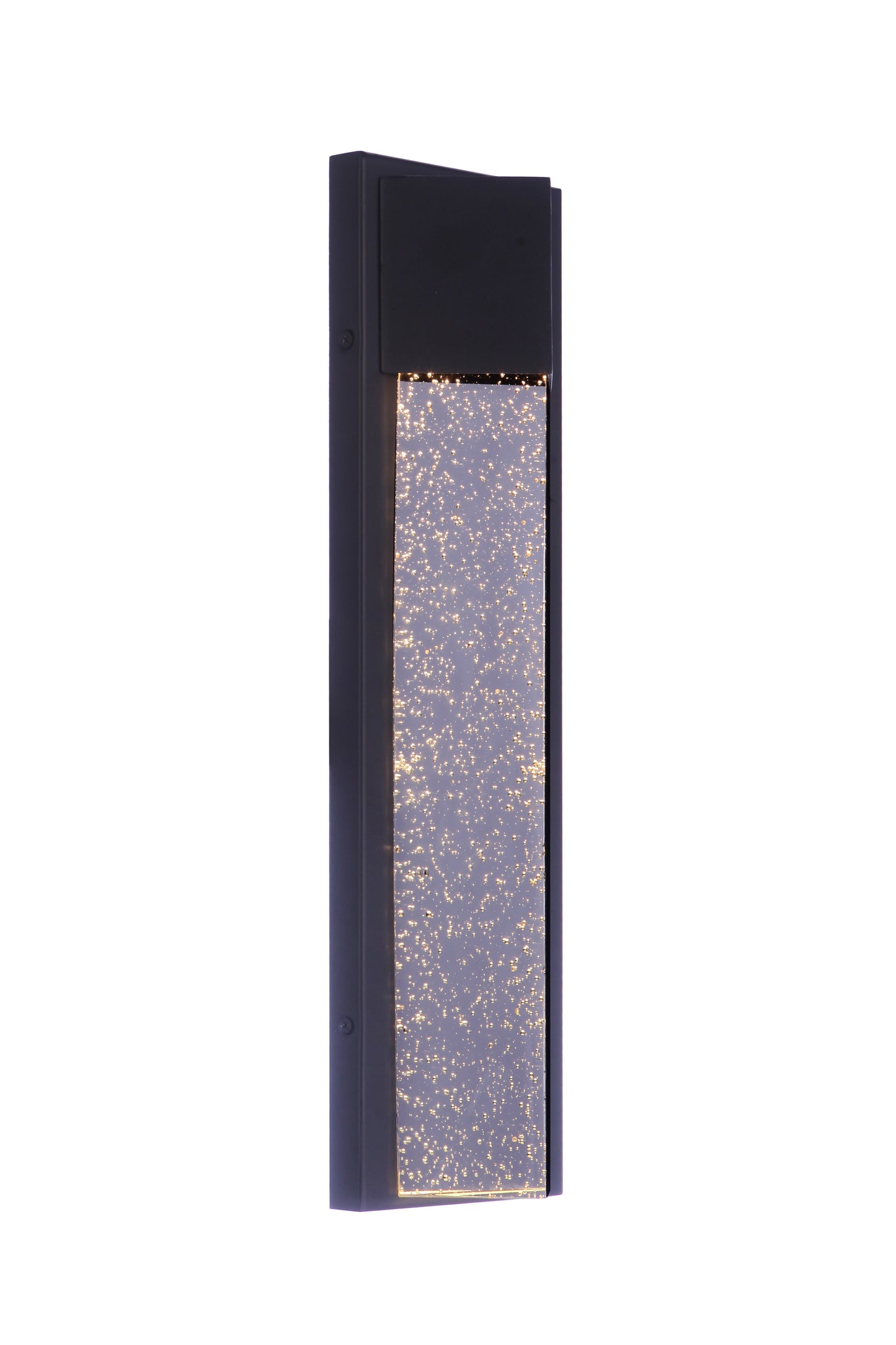 ZA6212-MN-LED - Tony 17" High Outdoor Pocket Sconce - Midnight