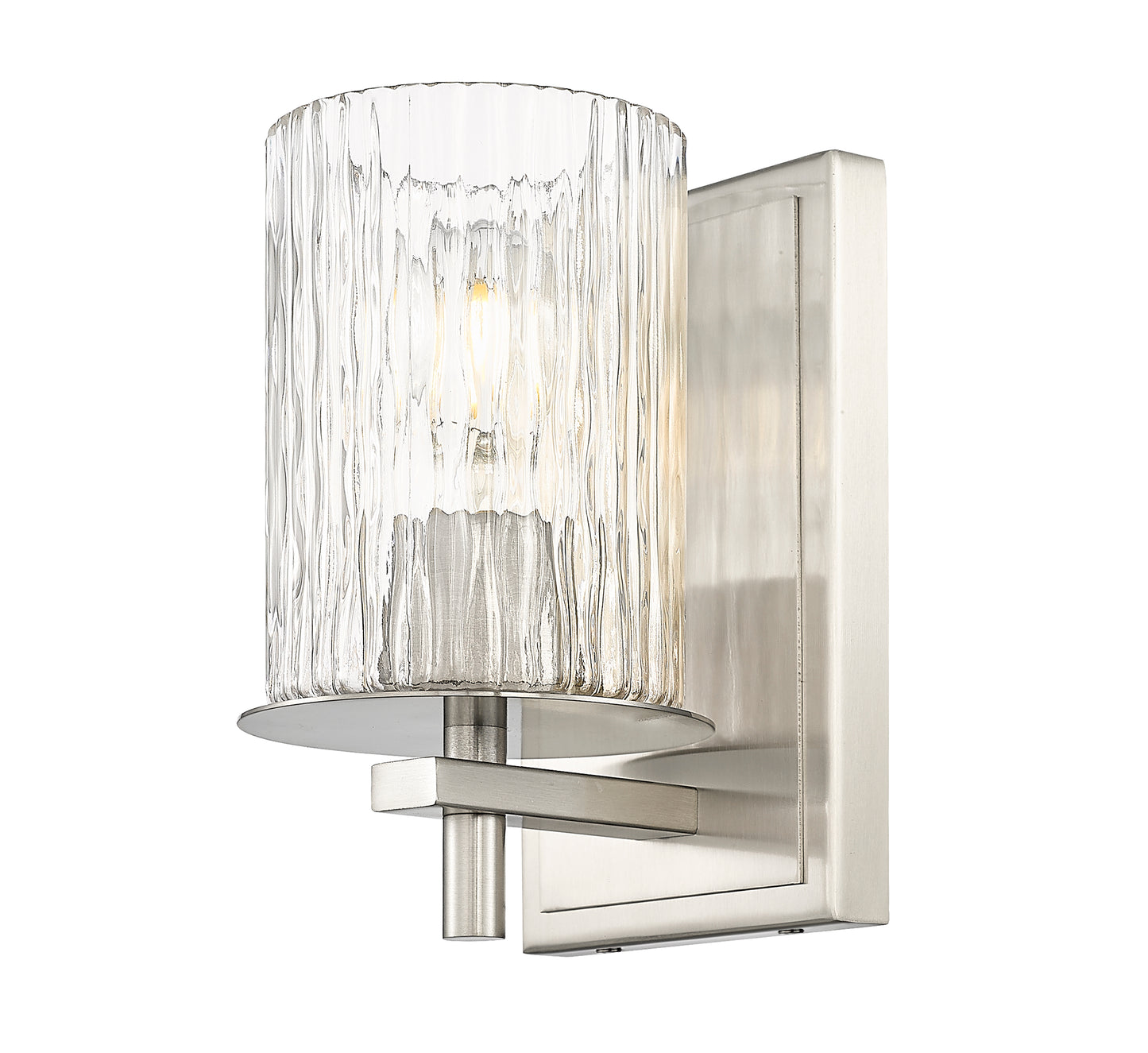 1949-1S-BN - Grayson 1 Light Wall 8" Sconce - Brushed Nickel