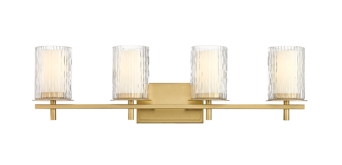 1949-4V-MGLD - Grayson 4 Light 31" Vanity - Modern Gold