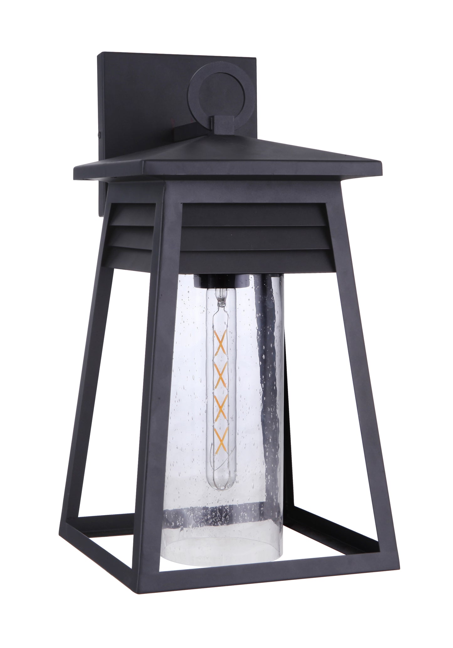 ZA2724-TB - Becca 1 Light 19" High Outdoor Wall Lantern - Textured Black