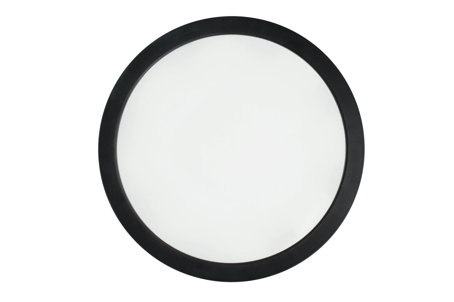 X9409-FB-LED-5CCT - Slim Line II 1 Light 9" Wide Flush Mount - Flat Black