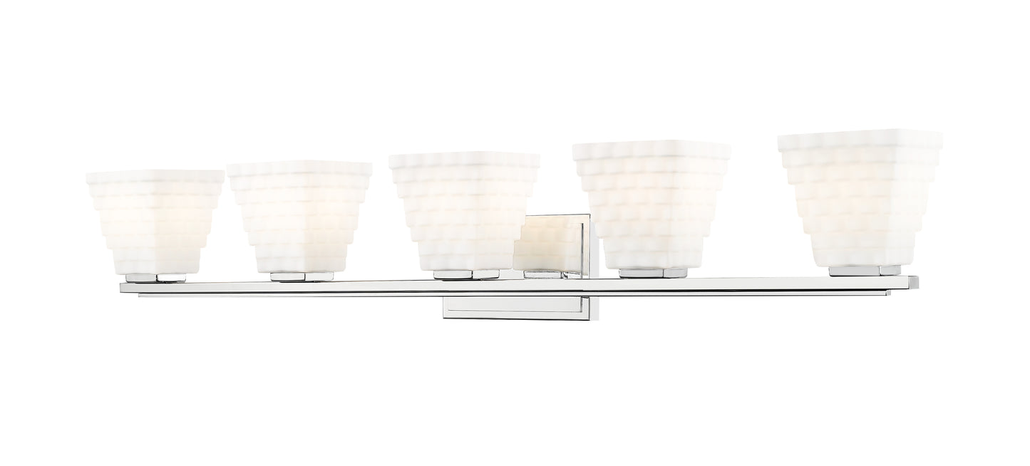 7514-5V-CH - Annalise 5 Light 42" Vanity - Chrome