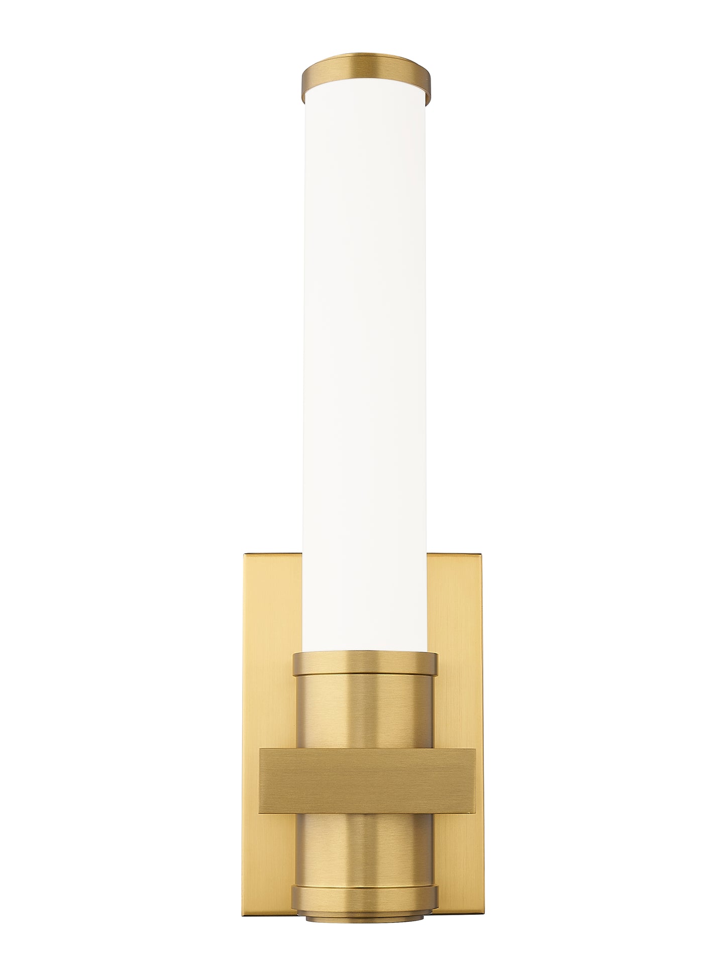 1019-1S-MGLD-LED - Idris 1 Light Wall 16" Sconce - Modern Gold