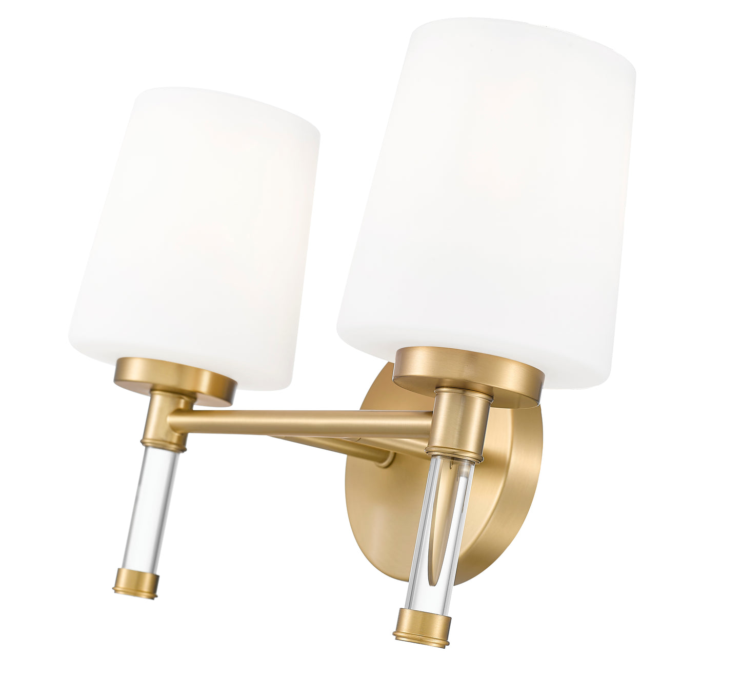 7700-2V-MGLD - Henri 2 Light 14" Vanity - Modern Gold