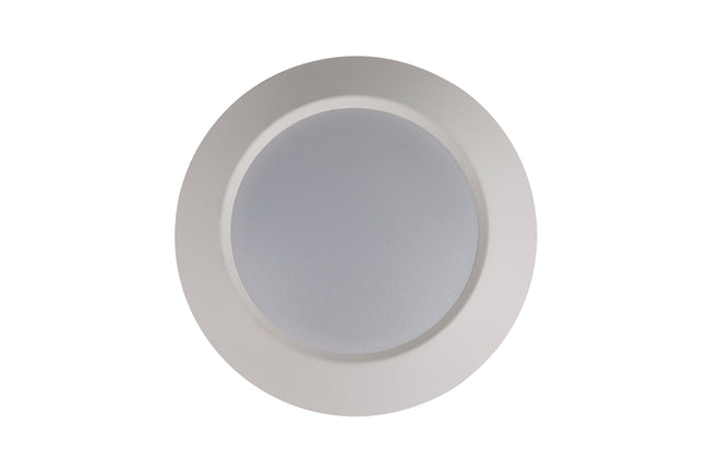 X9304-W-LED-5CCT - LED Flush 5.9" Wide Flush Mount - White