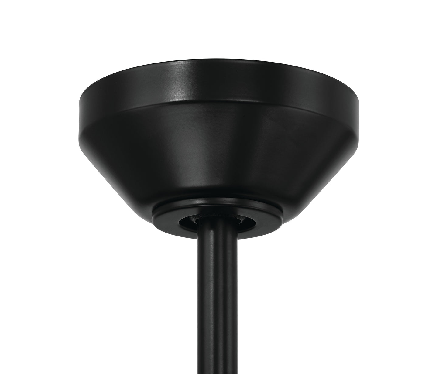 SEA56FB3 - Sea Scape 56" 3 Blade Indoor Outdoor Ceiling Fan with Light Kit - Flat Black