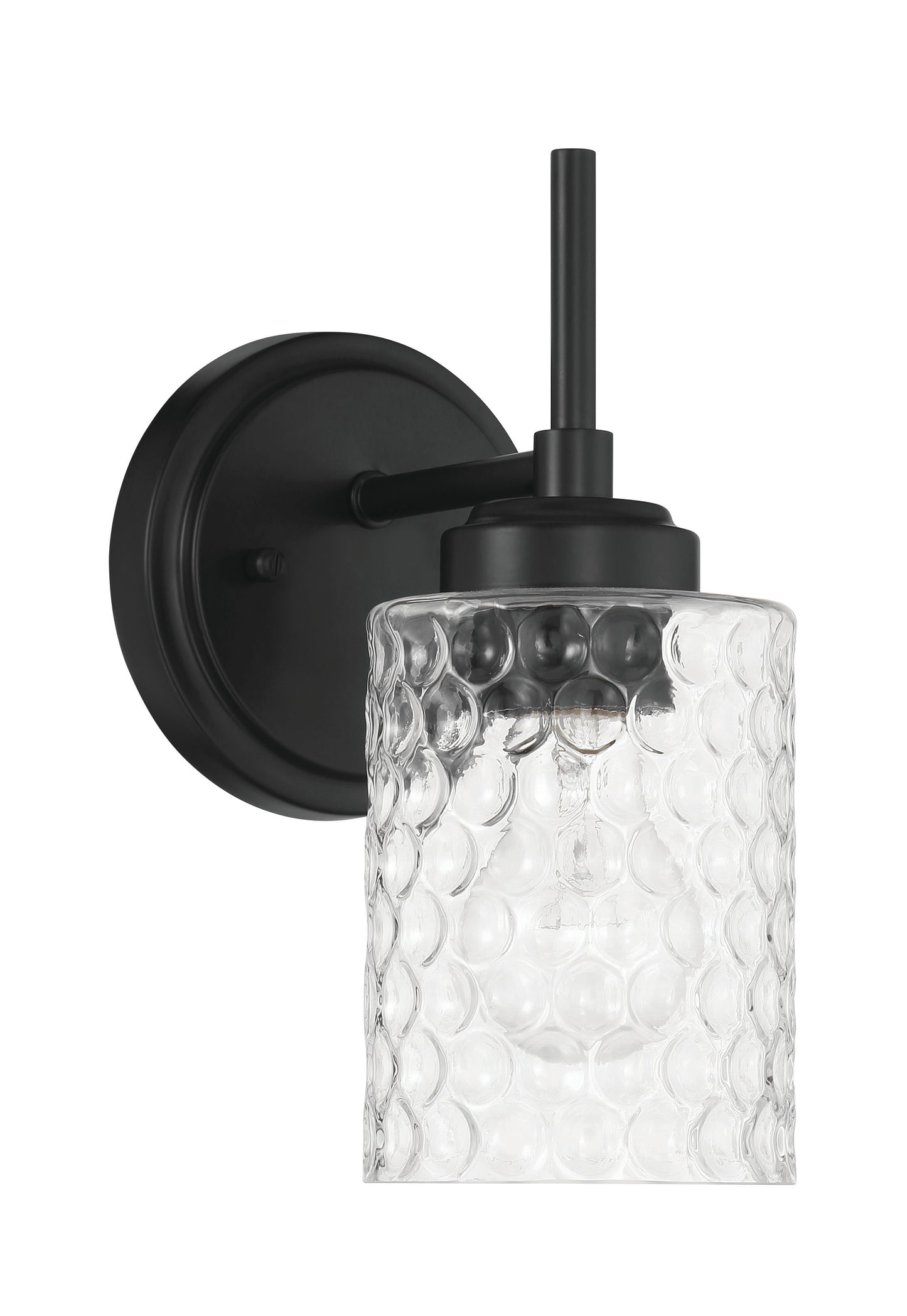 60501-FB - Claire 1 Light 10" High Wall Sconce - Flat Black