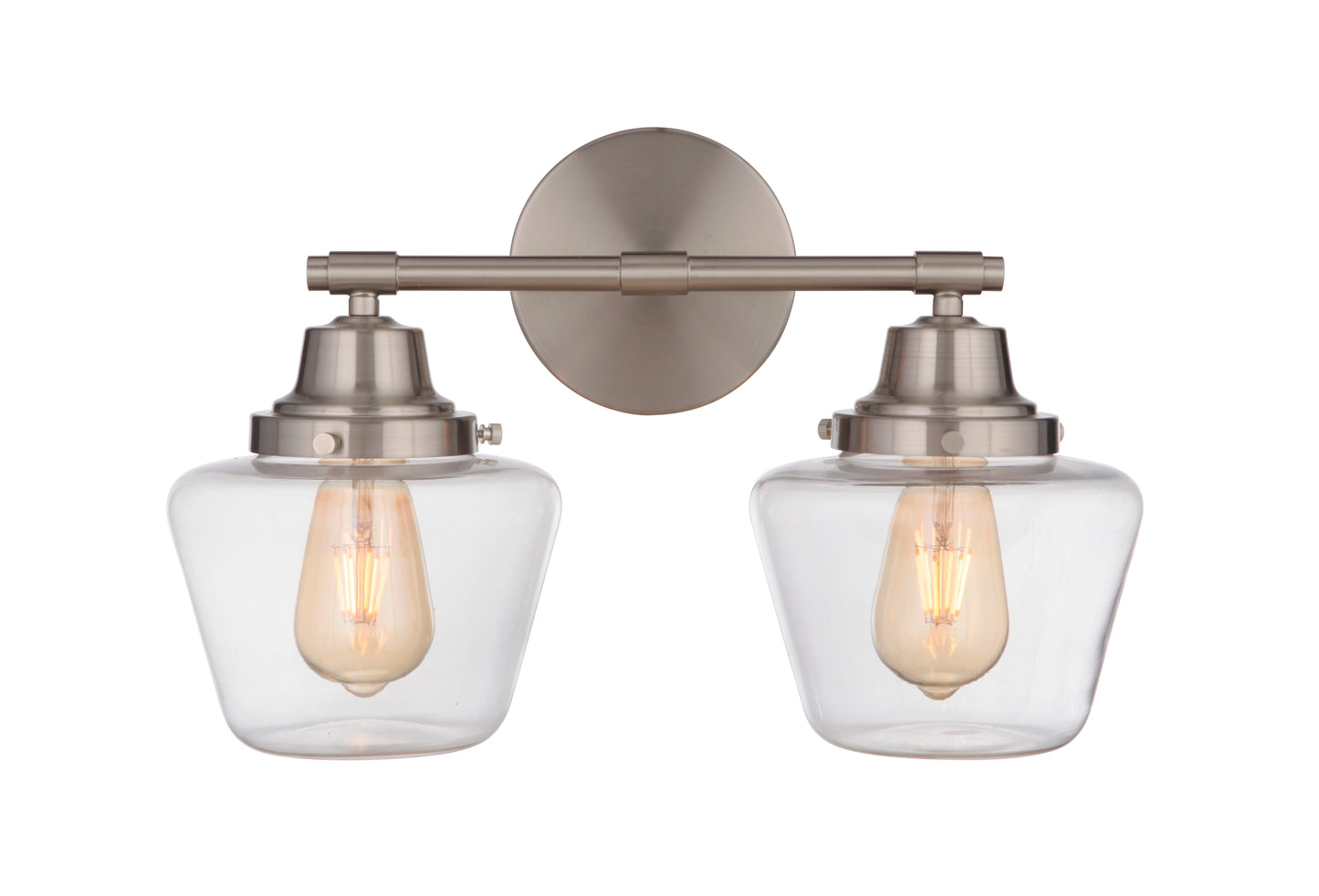 19518BNK2 - Essex 2 Light 18" Wide Vanity Light - Brushed Nickel