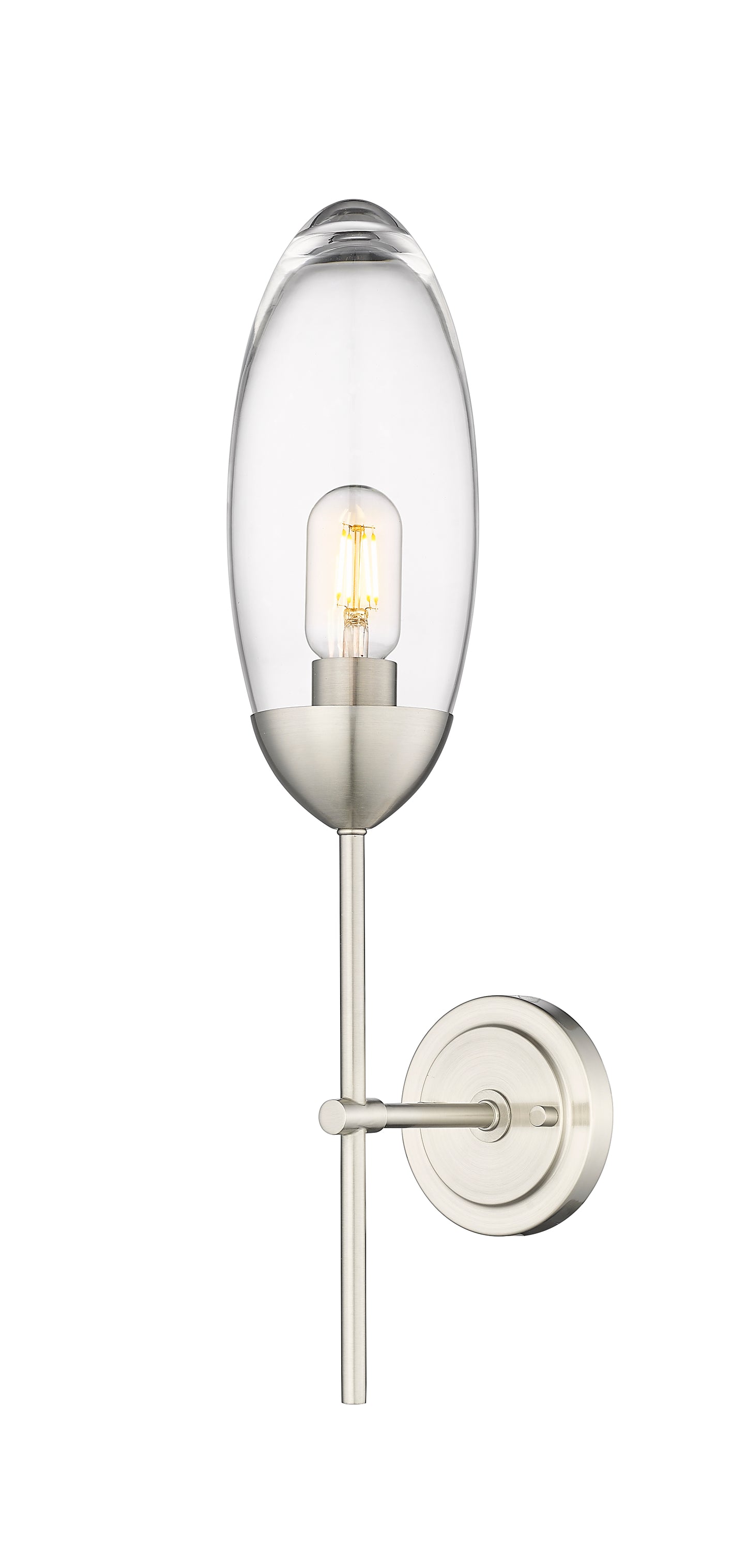 651S-BN - Arden 1 Light Wall 22" Sconce - Brushed Nickel