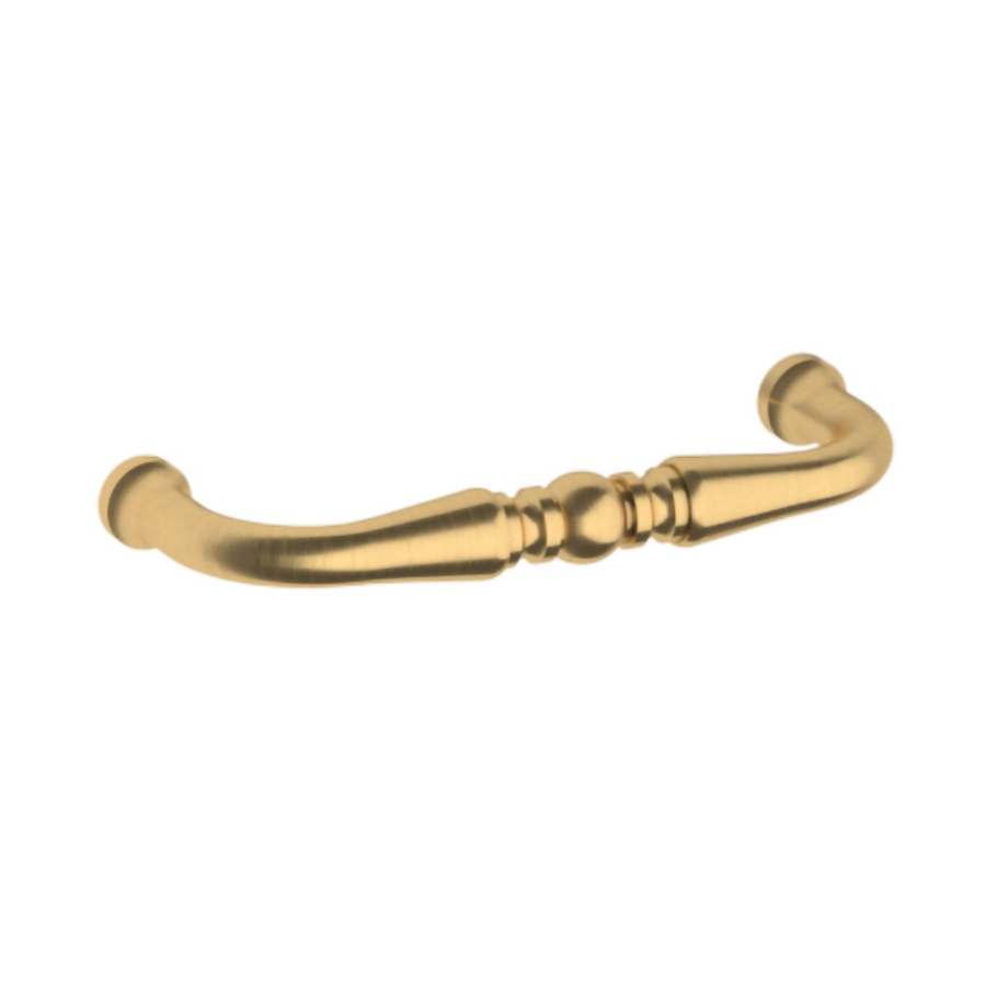 4964044 - 4" Centers - Colonial Pull - Satin Brass