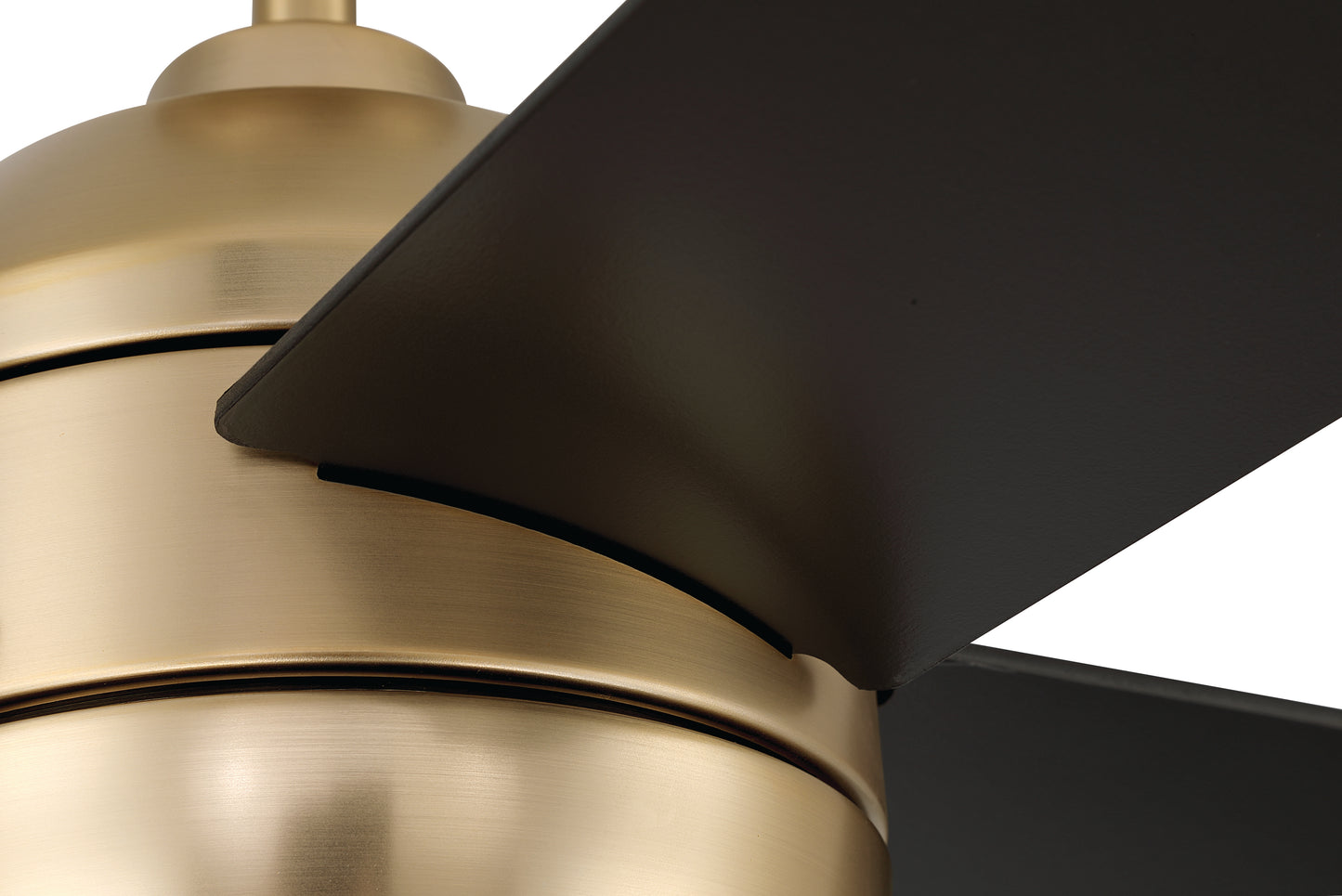 KLS52SB4 - Kelsey 52" 4-blade Indoor Ceiling Fan 52" 4 Blade Ceiling Fan with Light Kit - Satin Brass