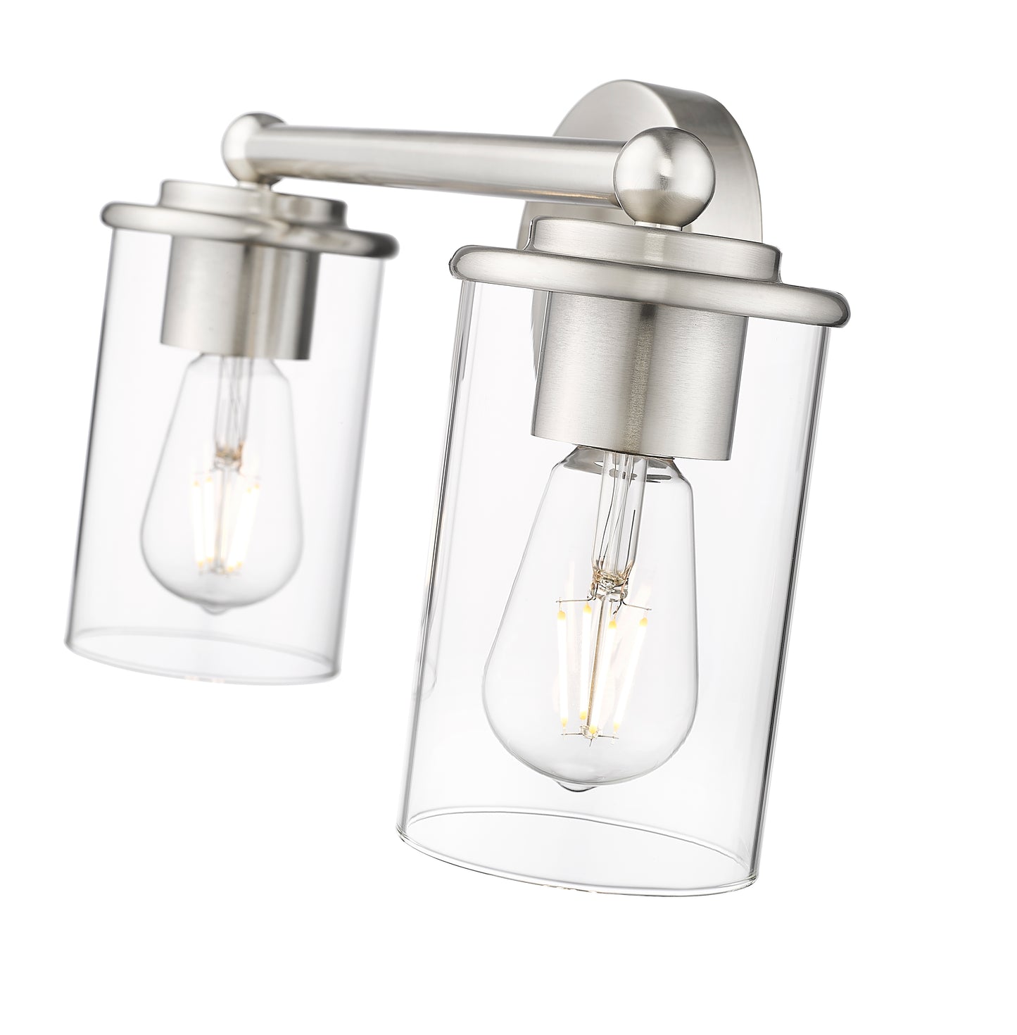 742-2V-BN - Thayer 2 Light 16" Vanity - Brushed Nickel