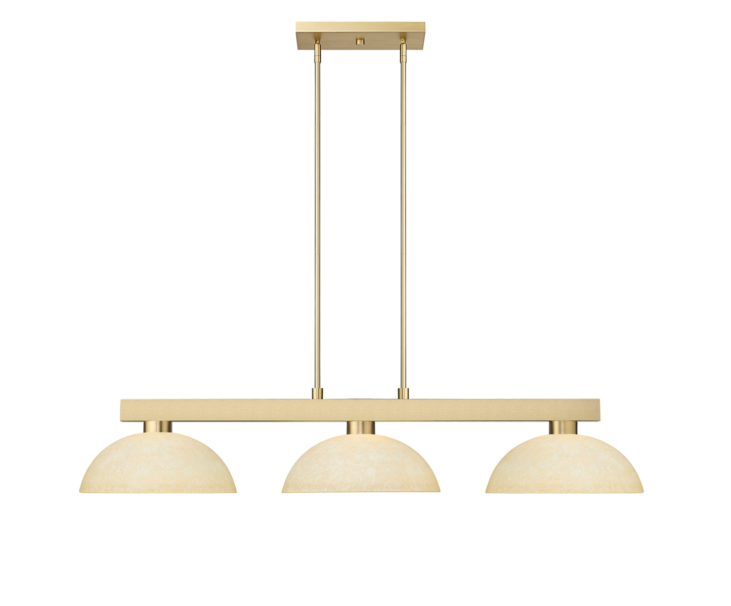 152MGLD-DGM14 - Cobalt 3 Light 49" Billiard - Modern Gold
