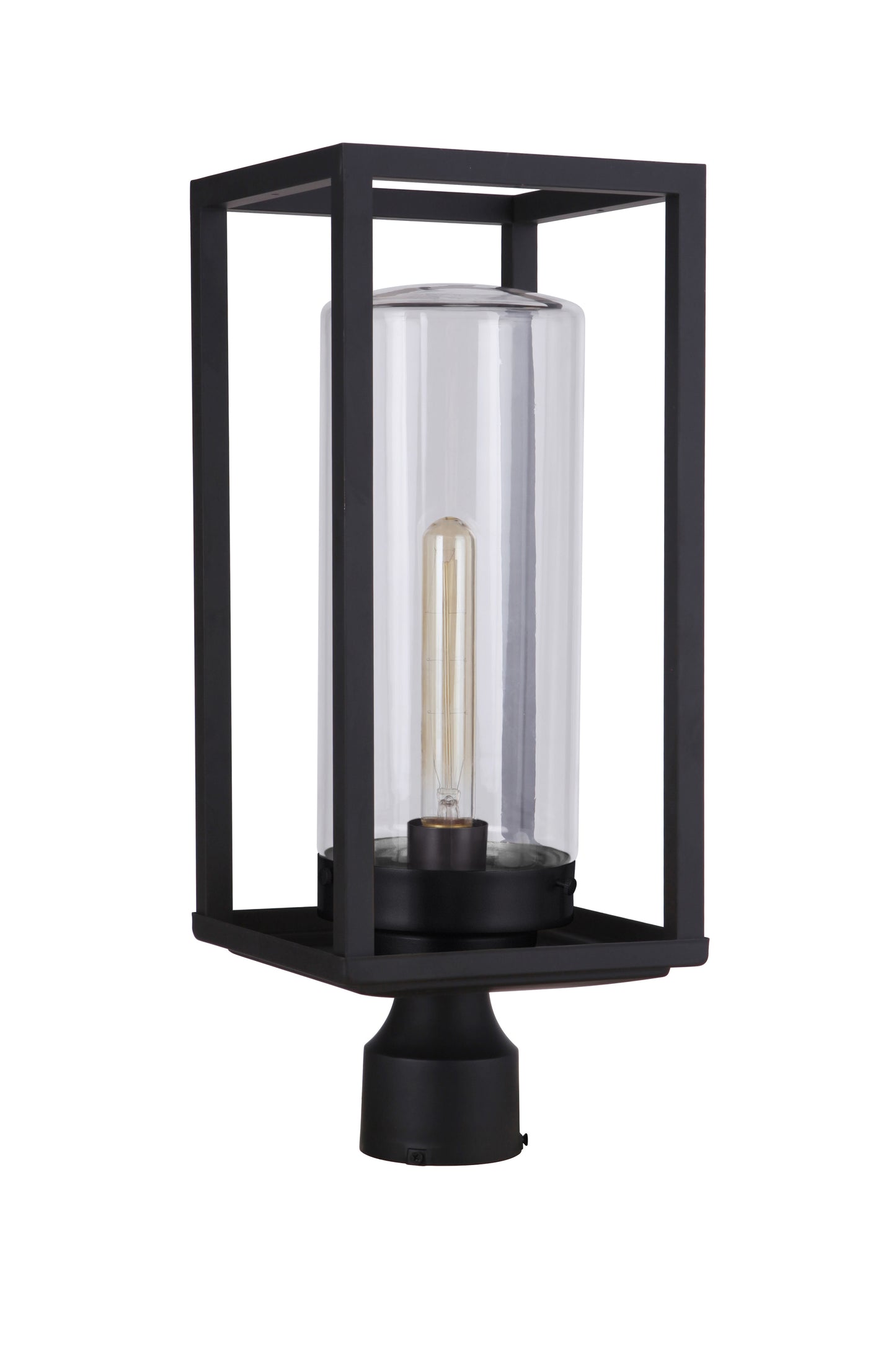 ZA4825-MN - Neo 1 Light 17" High Post Mount - Midnight