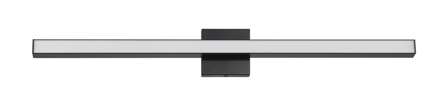 10136FB-LED - Trim 1 Light 36" Wide LED Vanity Light - Flat Black