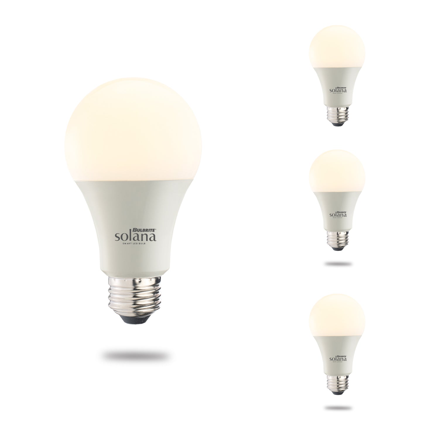 190120 - Frost A19 Wi-Fi Smart LED Light Bulb - 8 Watt - Adjustable Color Temperature - 4 Pack