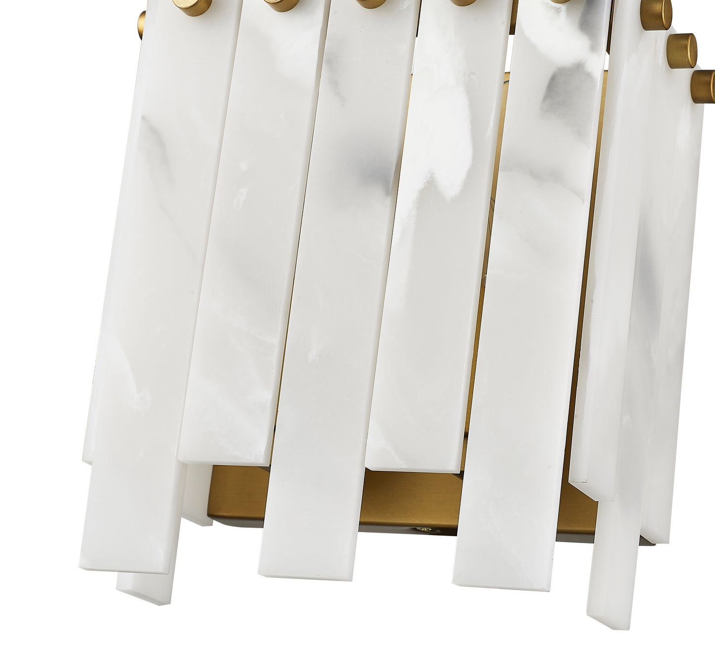 345-2S-RB - Viviana 2 Light Wall 8" Sconce - Rubbed Brass