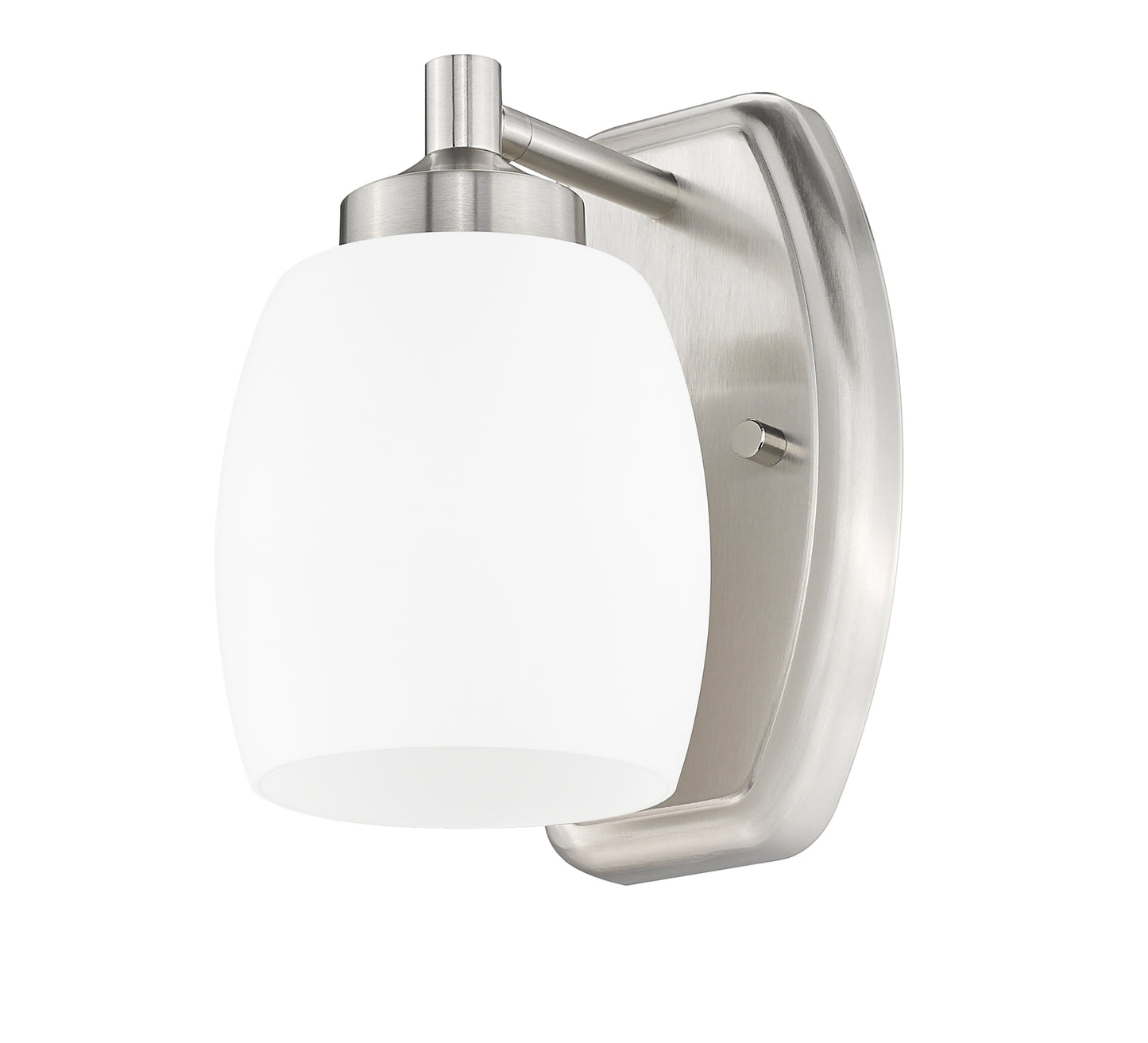 745-1S-BN - Kendrick 1 Light Wall 8" Sconce - Brushed Nickel