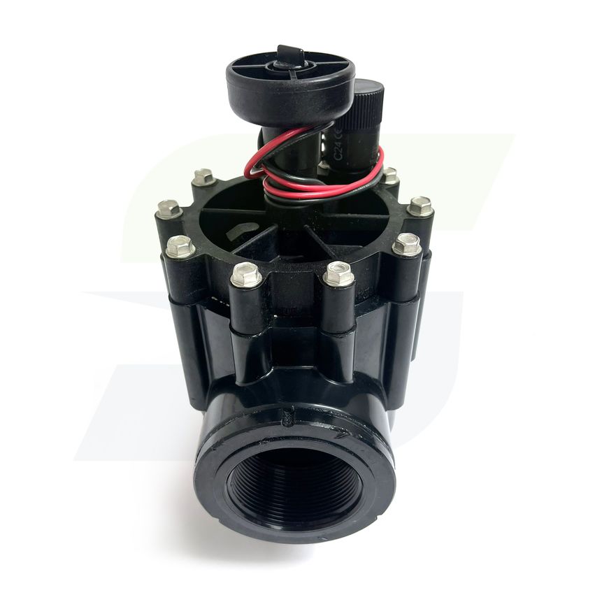 252-26-08 - 2" FPT Electric Globe / Angle Valve with Flow Control - 252 Series