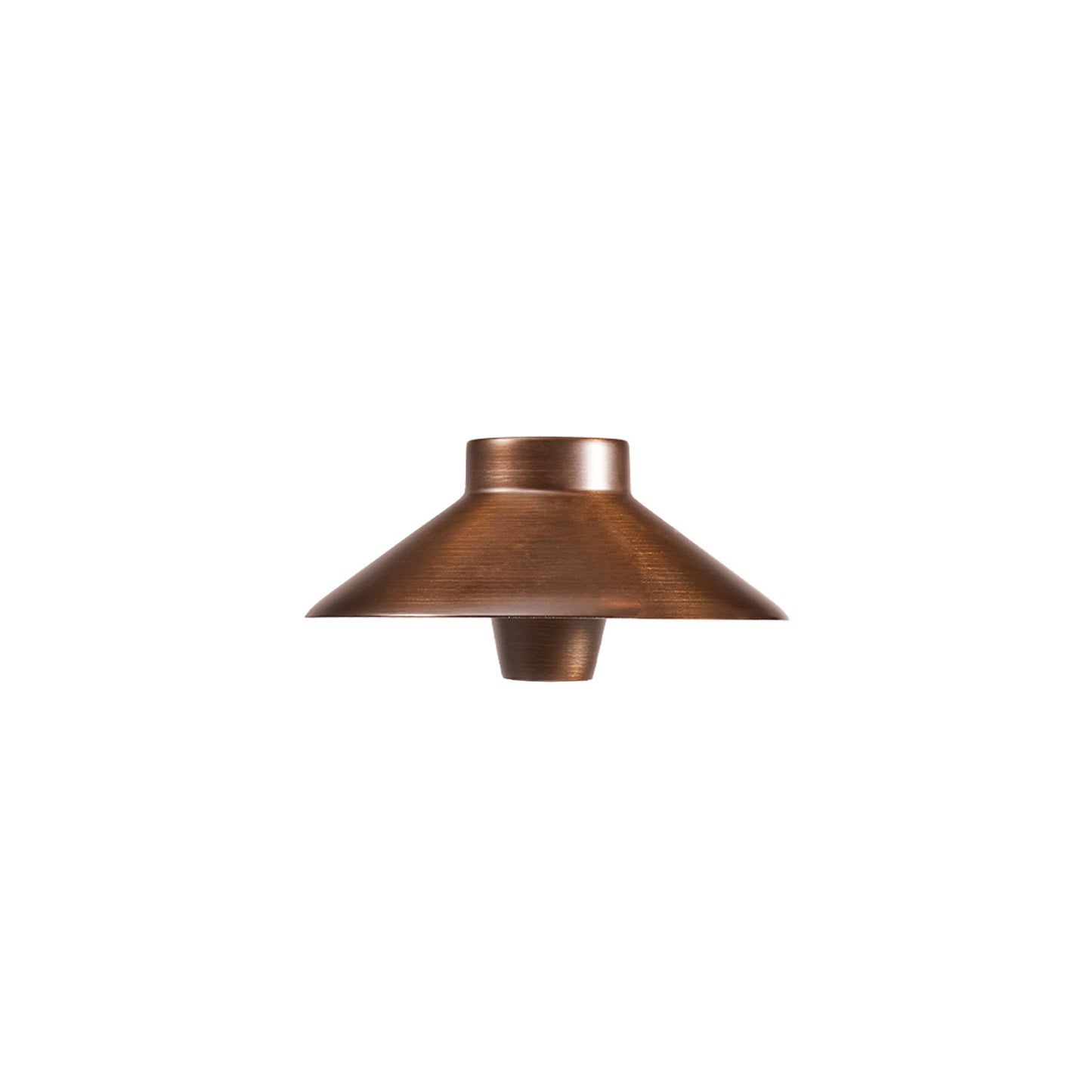 AL150 - 6.25" Wide 12V Brass Path Light Hat - Less G4 Bulb