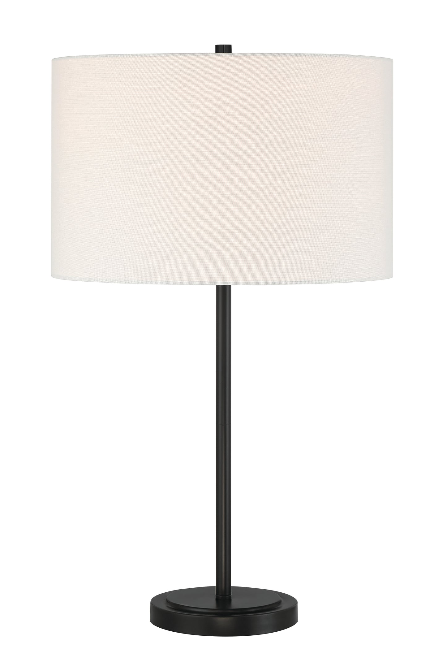 87009FB-T - Jones 1 Light 27" High Table Lamp - Flat Black
