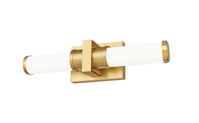1019-18W-MGLD-LED - Idris 1 Light 18" Vanity - Modern Gold