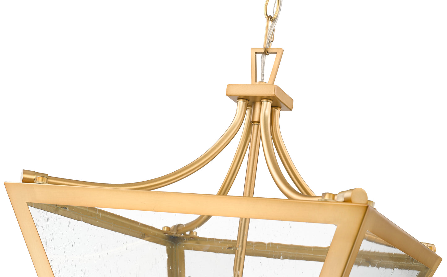 1961-3C-RB - Montalcino 3 Light 16" Chandelier - Rubbed Brass