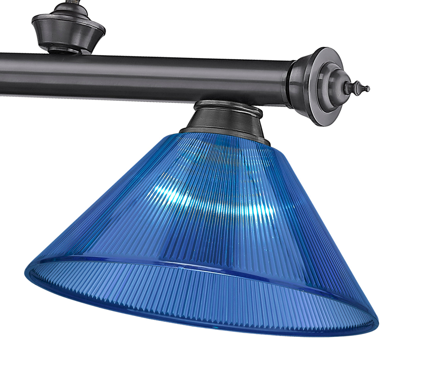 2306-3BP-ARDB - Cordon 3 Light 57" Billiard - Bronze Plate