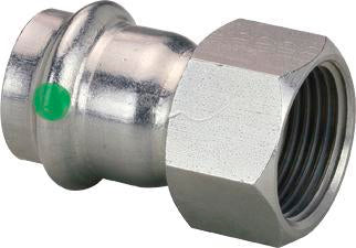 80080 - 1/2" Female ProPress 316 Stainless Steel Adapter