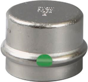 80360 - 3/4" ProPress 316 Stainless Steel Cap w/ EPDM Seal
