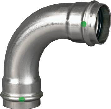 80400 - 1/2" ProPress Stainless Steel 90 Degree Elbow w/ EPDM Seal