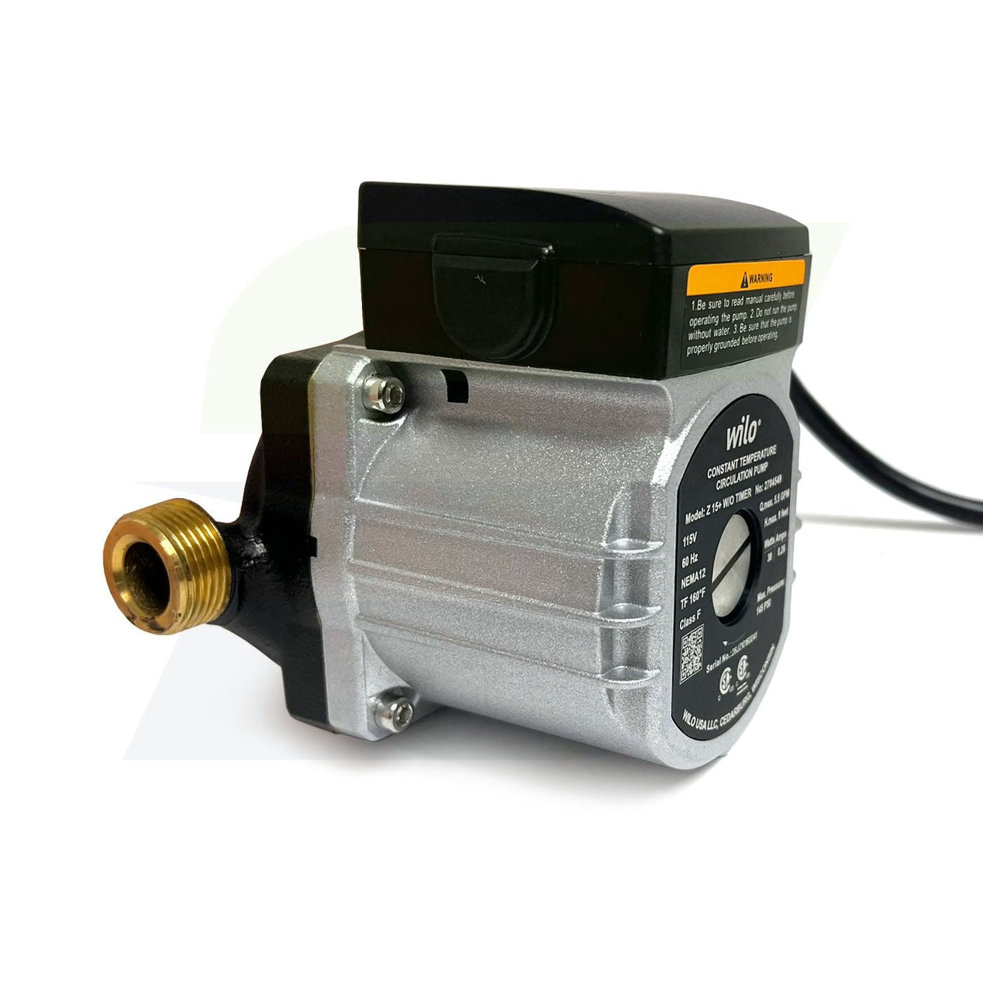 2704549 - Z 15+ Constant Speed Hot Water Circulation Pump - 3/4" NPT 115 Volt