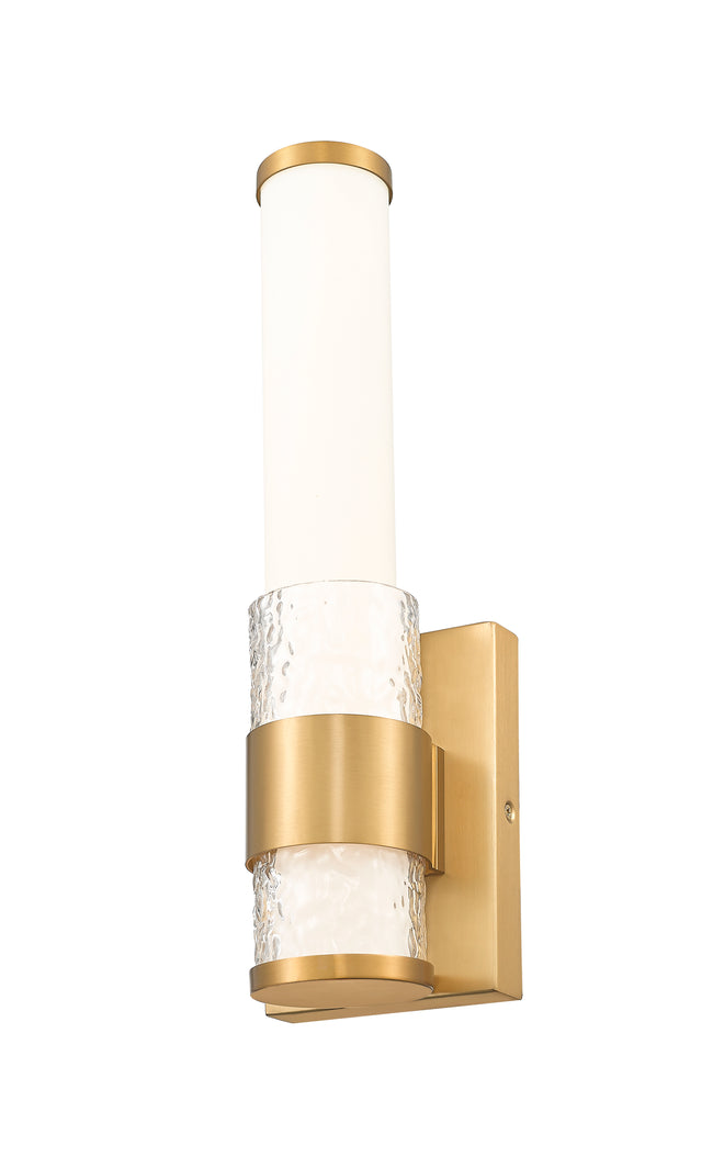 1015-1S-MGLD-LED - Egon 1 Light Wall 16" Sconce - Modern Gold