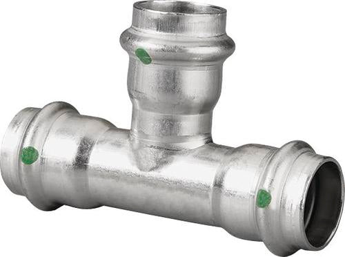80650 - 1" x 1" x 3/4" ProPress 316 Stainless Steel Tee