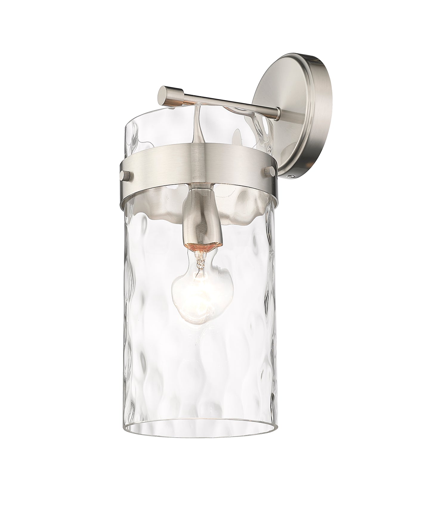 3035-1SL-BN - Fontaine 1 Light Wall 16" Sconce - Brushed Nickel