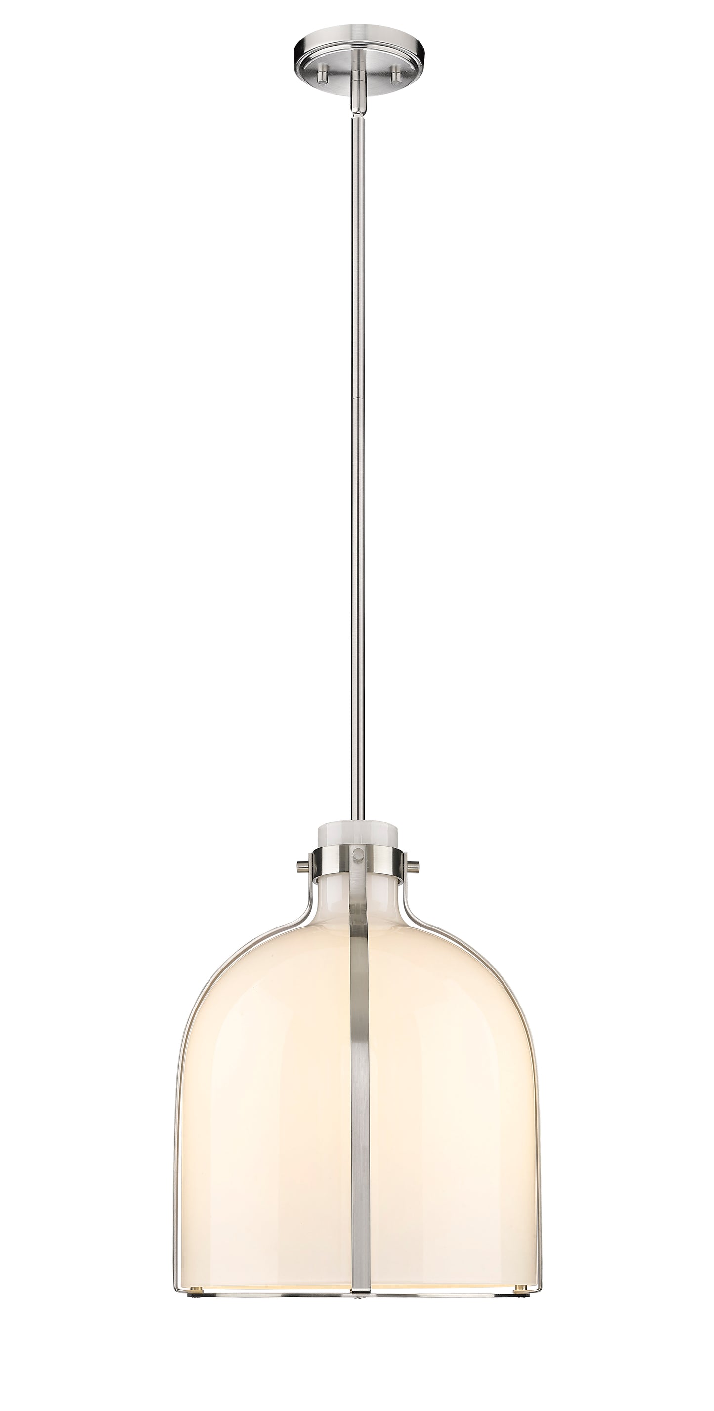 818-12BN - Pearson 1 Light 12" Pendant - Brushed Nickel