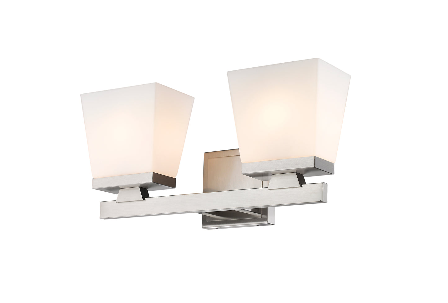 1937-2V-BN - Astor 2 Light 16" Vanity - Brushed Nickel
