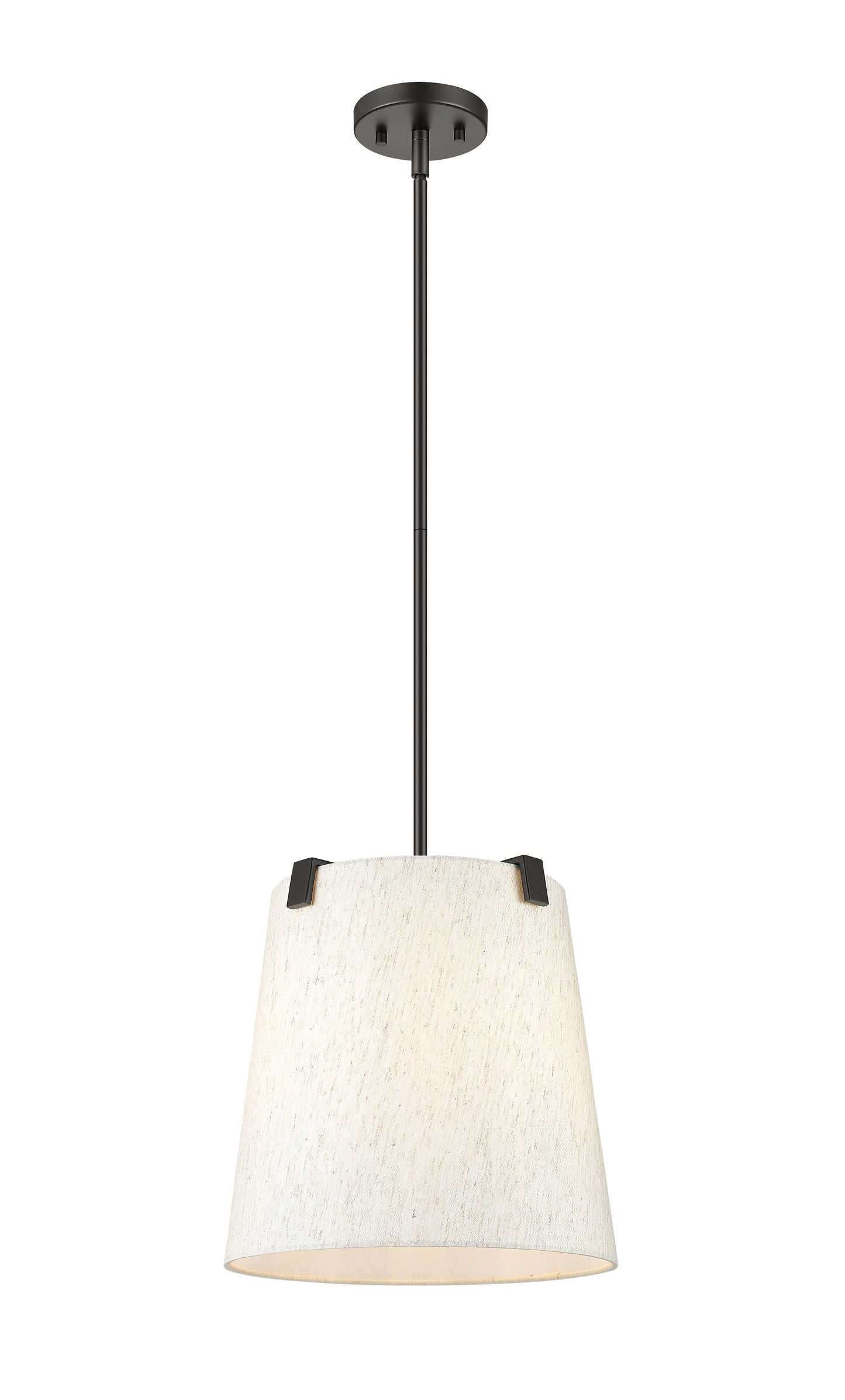3502P13-MB - Weston 3 Light 13" Pendant - Matte Black