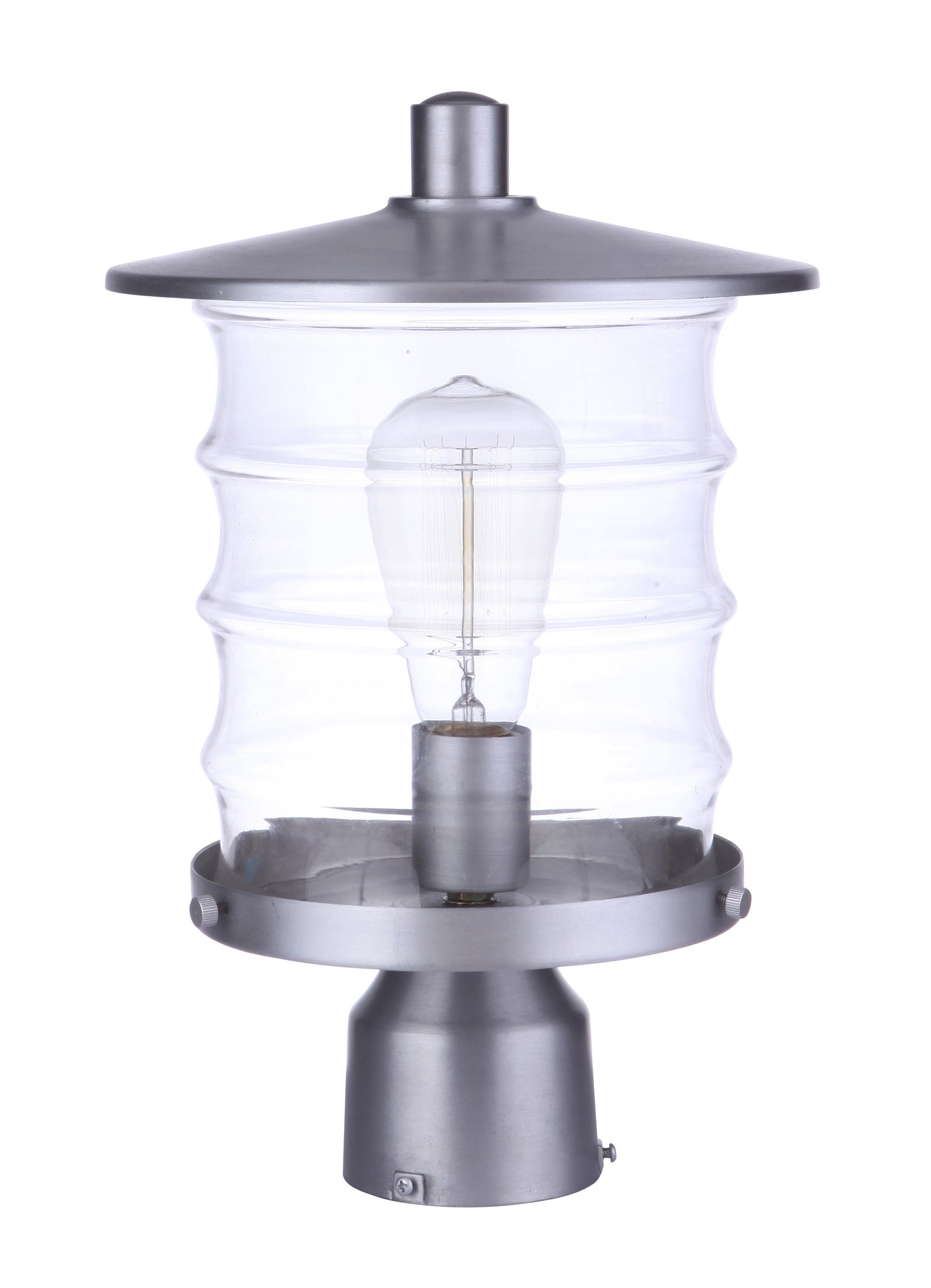 ZA3625-SA - Canon 1 Light 14.13" High Post Mount - Satin Aluminum