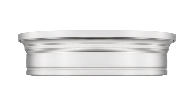 7702F16-BN-LED - Bentley 1 Light Flush 16" Mount - Brushed Nickel