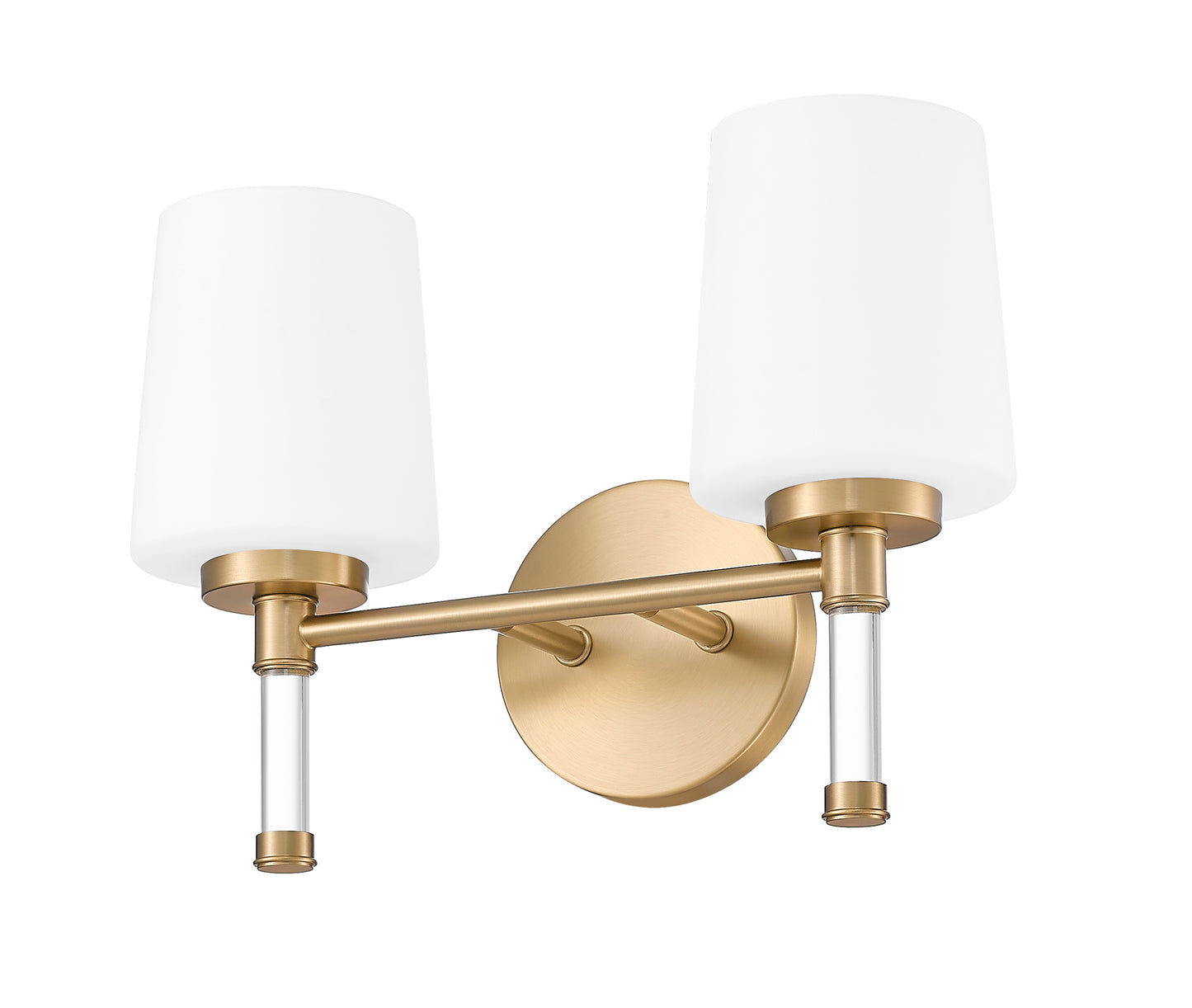 7700-2V-MGLD - Henri 2 Light 14" Vanity - Modern Gold