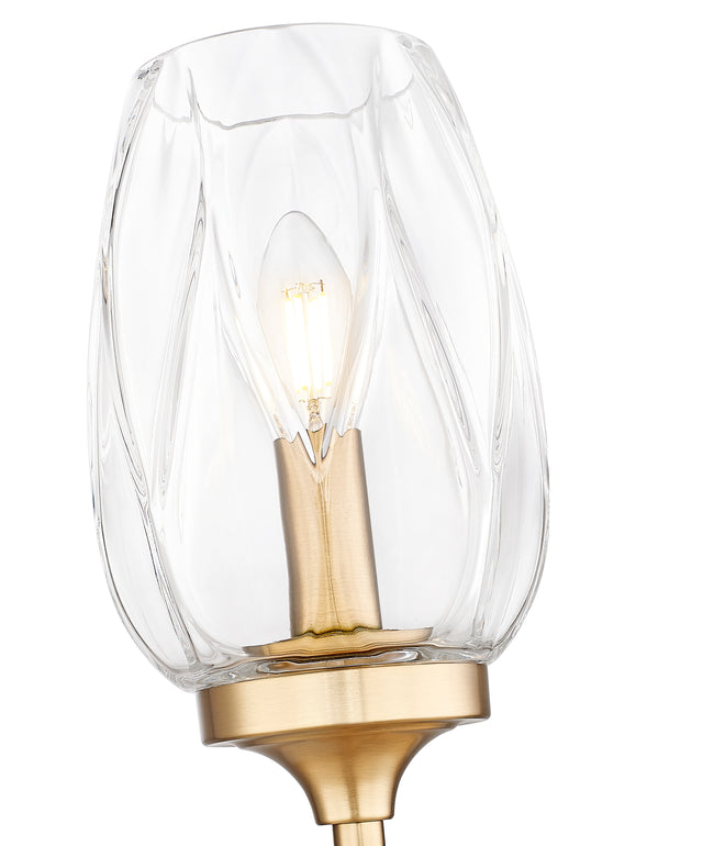 2014-1S-MGLD - Cassian 1 Light Wall 26" Sconce - Modern Gold